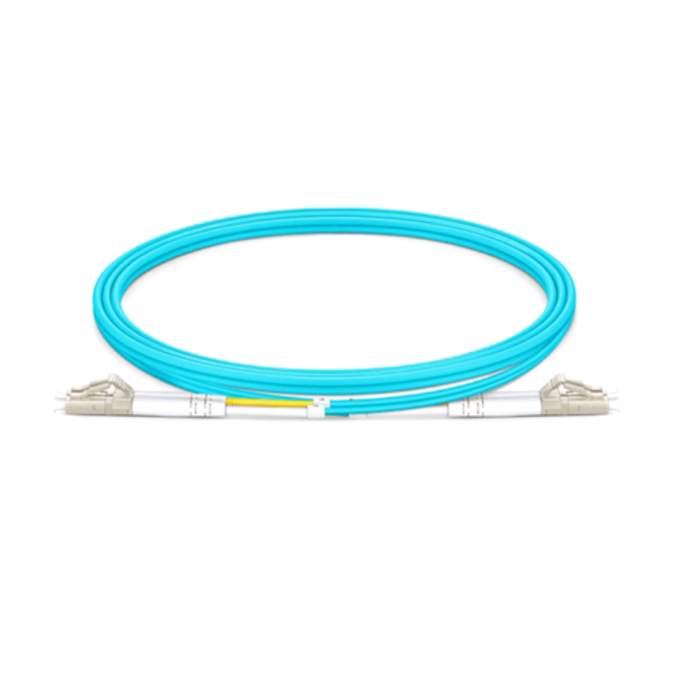 PATCH CORD FIBRA ÓPTICA MM OM3 LC DUPLEX PULITURA UPC CHAQUETA 2.