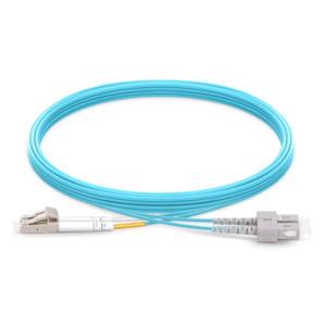 PATCH CORD FIBRA OPTICA MM OM3 UPC LC DUPLEX A SC SIMPLEX CHAQUET