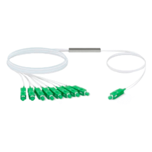 DIVISOR DE FIBRA OPTICA 1 A 8 CONECTORES SC APC FIBRAS SUELTAS MO