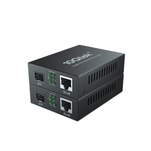 CONVERTIDOR DE MEDIOS FIBRA INDIVIDUAL MONOMODO 10/100/1000M HAST