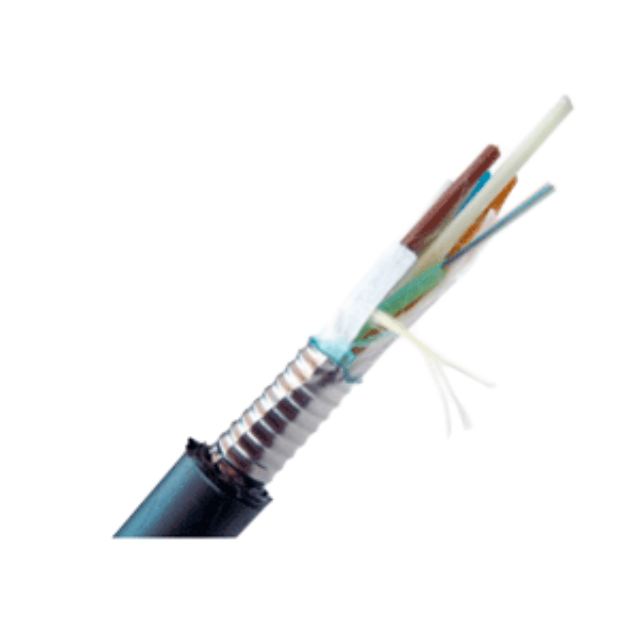 CABLE FO CON 12 FIBRAS MULTIMODO OM4 EN TUBO RELLENO DE GEL CHAQU