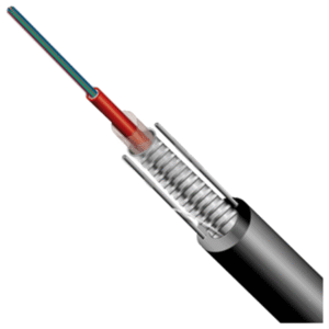 CABLE FO CON 24 HILOS MONOMODO G.652D EN TUBO RELLENO DE GEL CHAQ