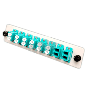 PANEL ADAPTADOR UNIFIBERT PARA ODF METALICO CON 8 PIEZAS DE ADAPT