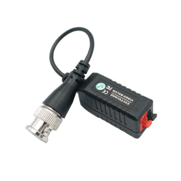 VIDEO BALUN PASIVO ECONOMICO PARA HD DISTANCIA 100 MTS HASTA 2MP