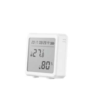 DETECTOR DE TEMPERATURA Y HUMEDAD WIFI PANTALLA LCD COMPATIBLE AL