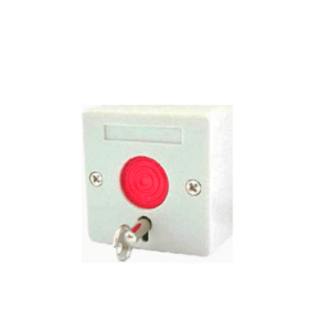 PULSADOR DE PÁNICO CON LLAVE 5*5*3 MODELO: PB45