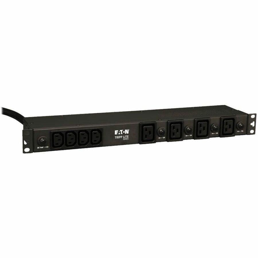 Pdu Monofásico 30A 208 240V, 1U Rack, 20 Nema(4 C19, 4 C13 F