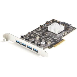 4-PORT USB PCIE CARD 3.1 GEN 2 2 CHIPS MODELO: PEXUSB314A2V2