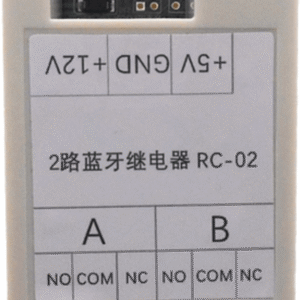 HIPCAM MODULO RELÉ BLUETOOTH 4.0 DE 2CH CON CARCAZA 12V 5MA MODEL