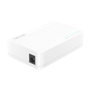 SWITCH DE ESCRITORIO 5 PUERTOS 10/100 MBPS PLASTICO PROTECCION 6K