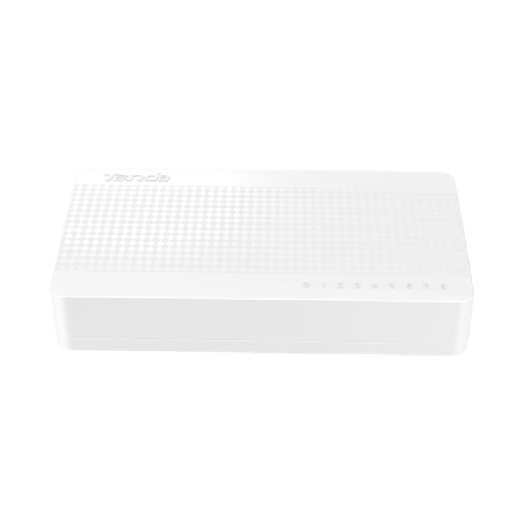 SWITCH DE ESCRITORIO 8 PUERTOS 10/100 MBPS PLASTICO PROTECCION 6K