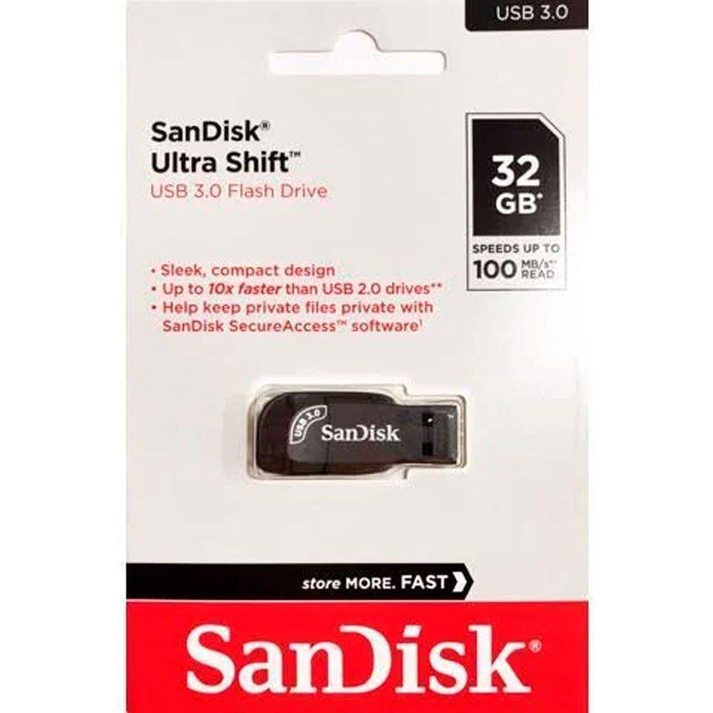 MEMORIA USB SANDISK ULTRA SHIFT 3.0 32GB MODELO: SDCZ410-032G-G46