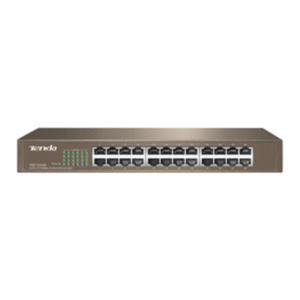 24 PUERTOS DE 10/100 MBPS CON DETECCIÓN AUTOMÁTICA Y DETECCIÓN D