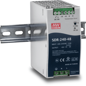 DIN RAIL 48V 240W POWER SUPPLY MODELO: TI-S24048