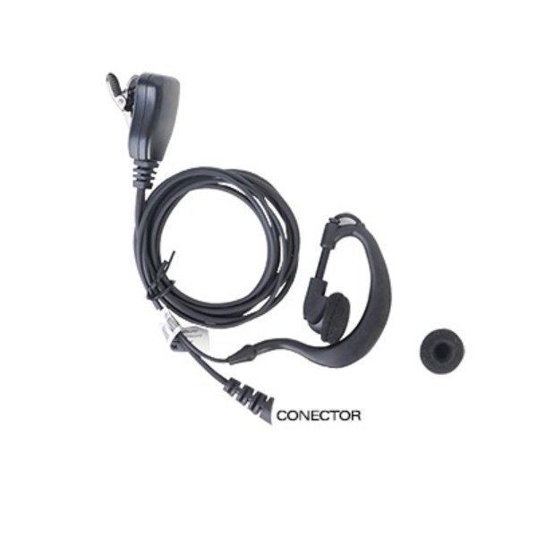 Micrófono - Audífono De Solapa Ajustable Al Oído Para Hyt Tc-500/