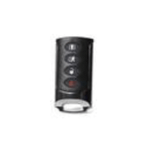 CONTROL REMOTO CROMADO DE 4 BOTONES INTERLOGIX BATERÍA CR2032