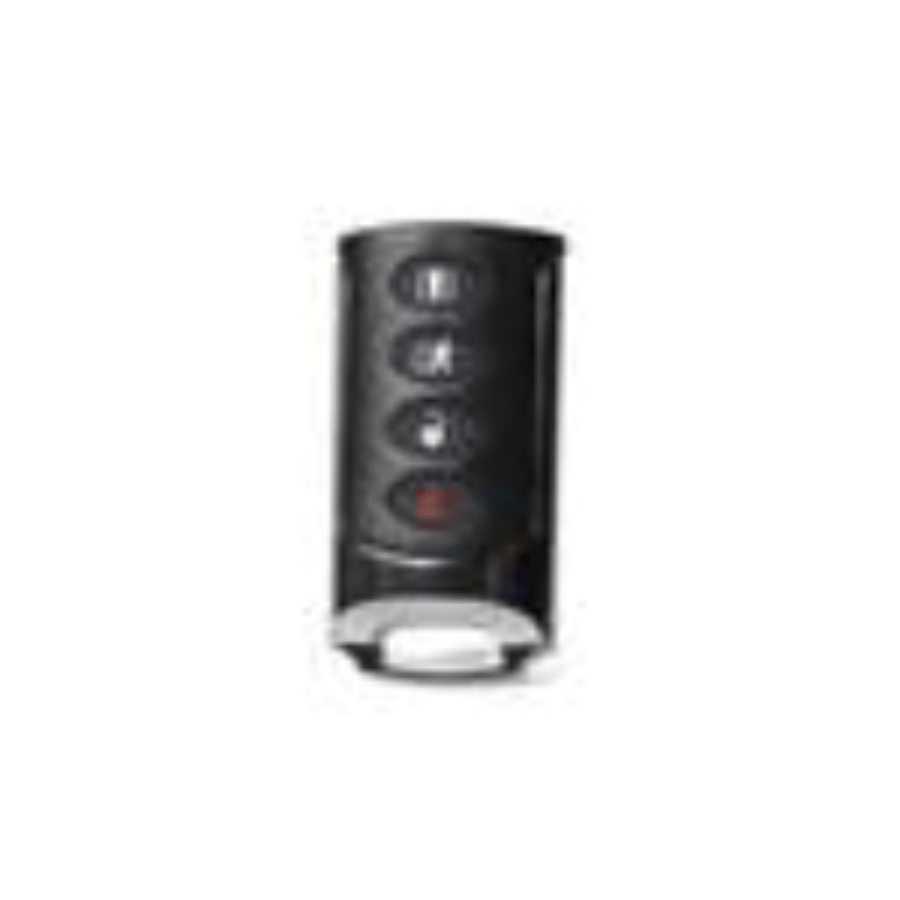 CONTROL REMOTO CROMADO DE 4 BOTONES INTERLOGIX BATERÍA CR2032
