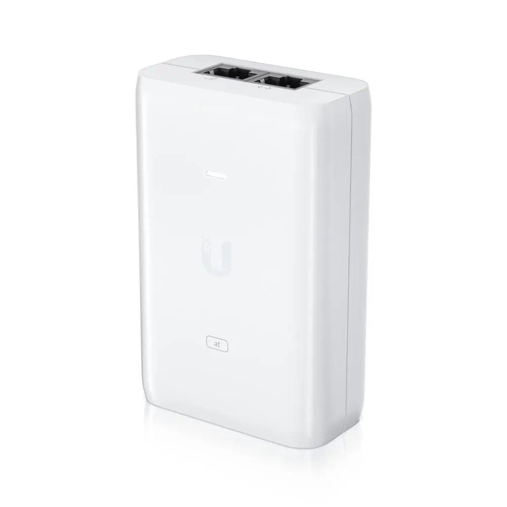 Inyector PoE+ (U POE AT) suministra hasta 30W de PoE+compatible con el U6 LR