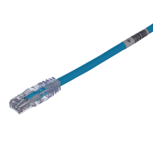 CABLE DE PARCHEO TX6, UTP CAT6, 24 AWG, LSZH, COLOR AZUL, 2 METRO