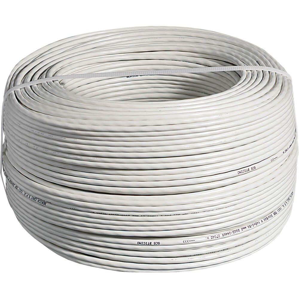 CABLE DE 2 HILOS PARA CITOFONIA - 200 MTS