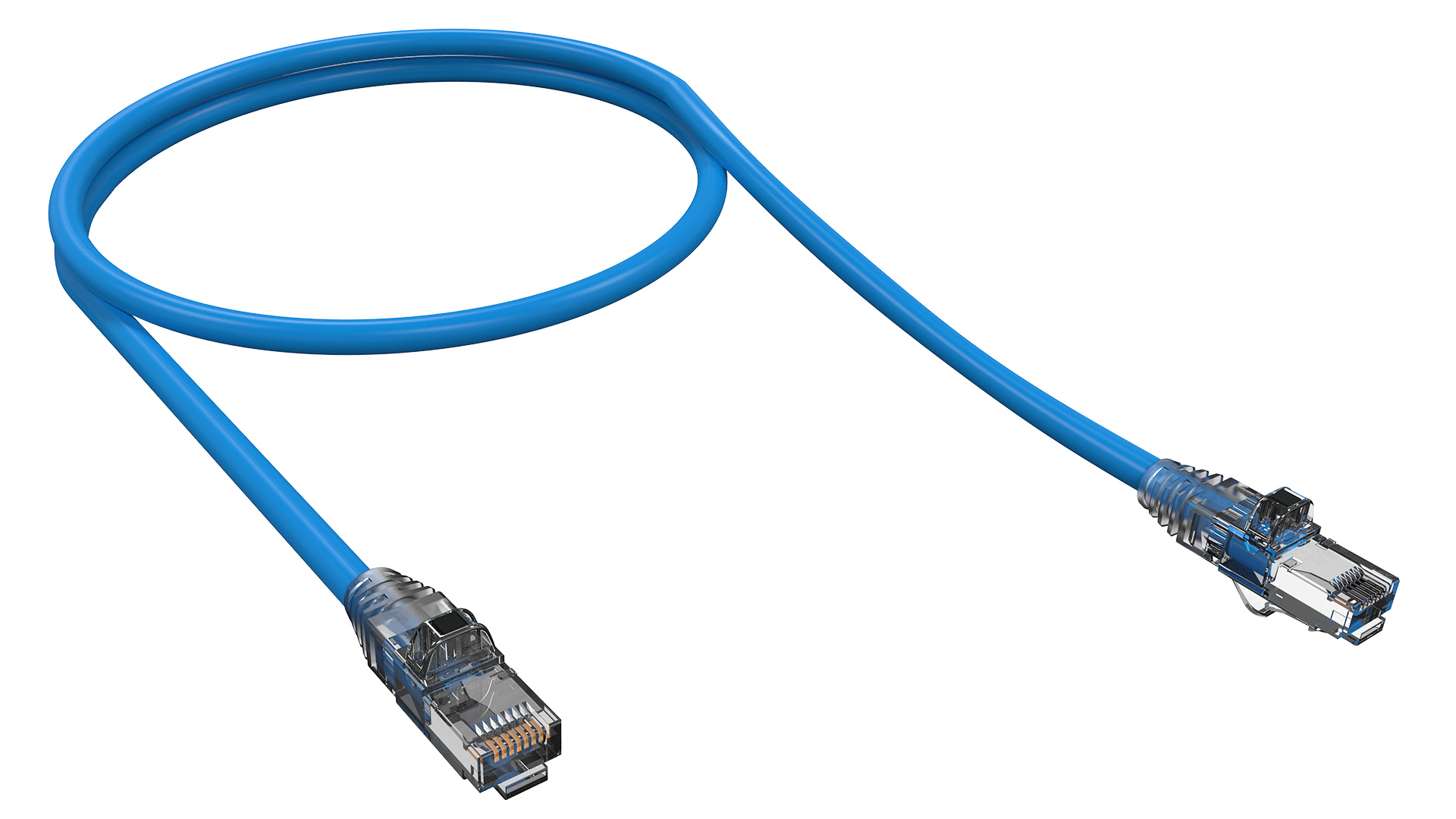 PATCH CORD F/UTP GIGALAN AUGMENTED GREEN CAT.6A - LSZH - T568A/B