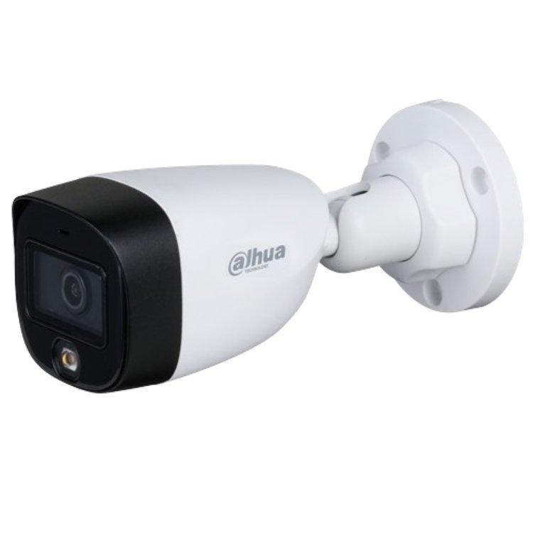 Camara Dahua Bullet, 2Mp, Full Color, Lente Fijo 2,8Mm, Ir20M, 4E