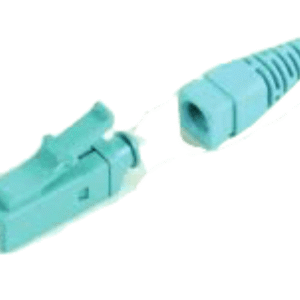 CONECTOR FIBRA OPTICA MULTIMODO LC EPOXICO SIMPLEX AGUA MARINA SI