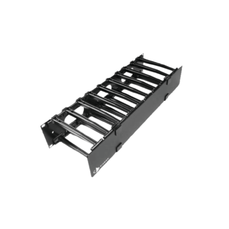 ORGANIZADOR HORIZONTAL 1U 6 PULGADAS TAPA SIEMON MODELO: HCM-6-1U