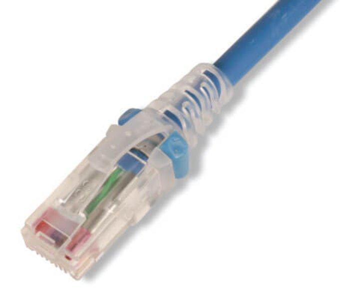 Path Cord UTP CAT 6 AZUL 1M 26AWG ESTANDAR SIEMON BULK MODELO: MC6-0