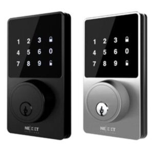 NEXXT SOLUTIONS CONNECTIVITY - SMART DOORLOCK GRIS - MATERIAL: PO