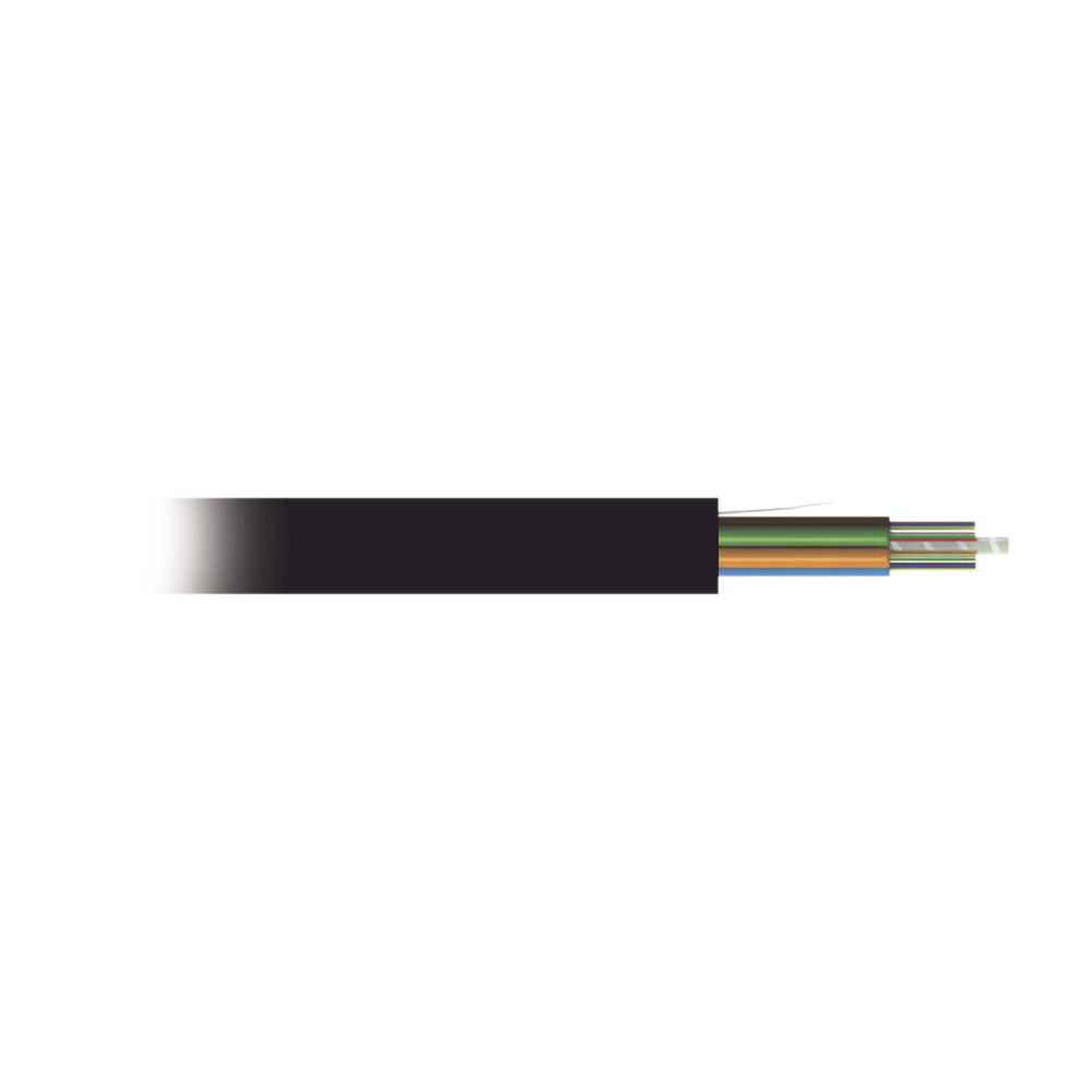 CABLE DE FIBRA OPTICA MONO MODO TRONCAL DE 12 HILOS DE USO PARA E
