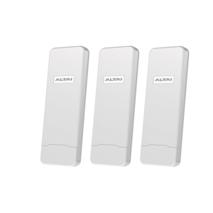 PAQUETE DE 3 PUNTOS DE ACCESO CON ANTENA SECTORIAL INTEGRADA DE 7
