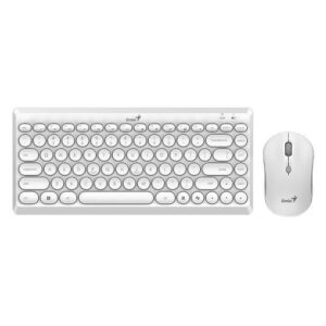 TECLADO GENIUS  RS2,LUXEMATE Q8000,SP,WHITE,!2.4GHZ MODELO: 3134