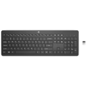 TECLADO INALAMBRICO HP 230 NEGRO MODELO: 3L1E7AA#ABM