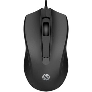 MOUSE CON CABLE HP 100 NEGRO MODELO: 6VY96AA#ABM