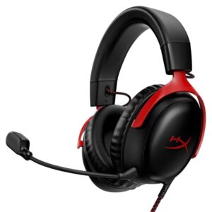 HYPERX CLOUD III RED --AURICULARES PARA JUEGOS (ROJO) MODELO: 727