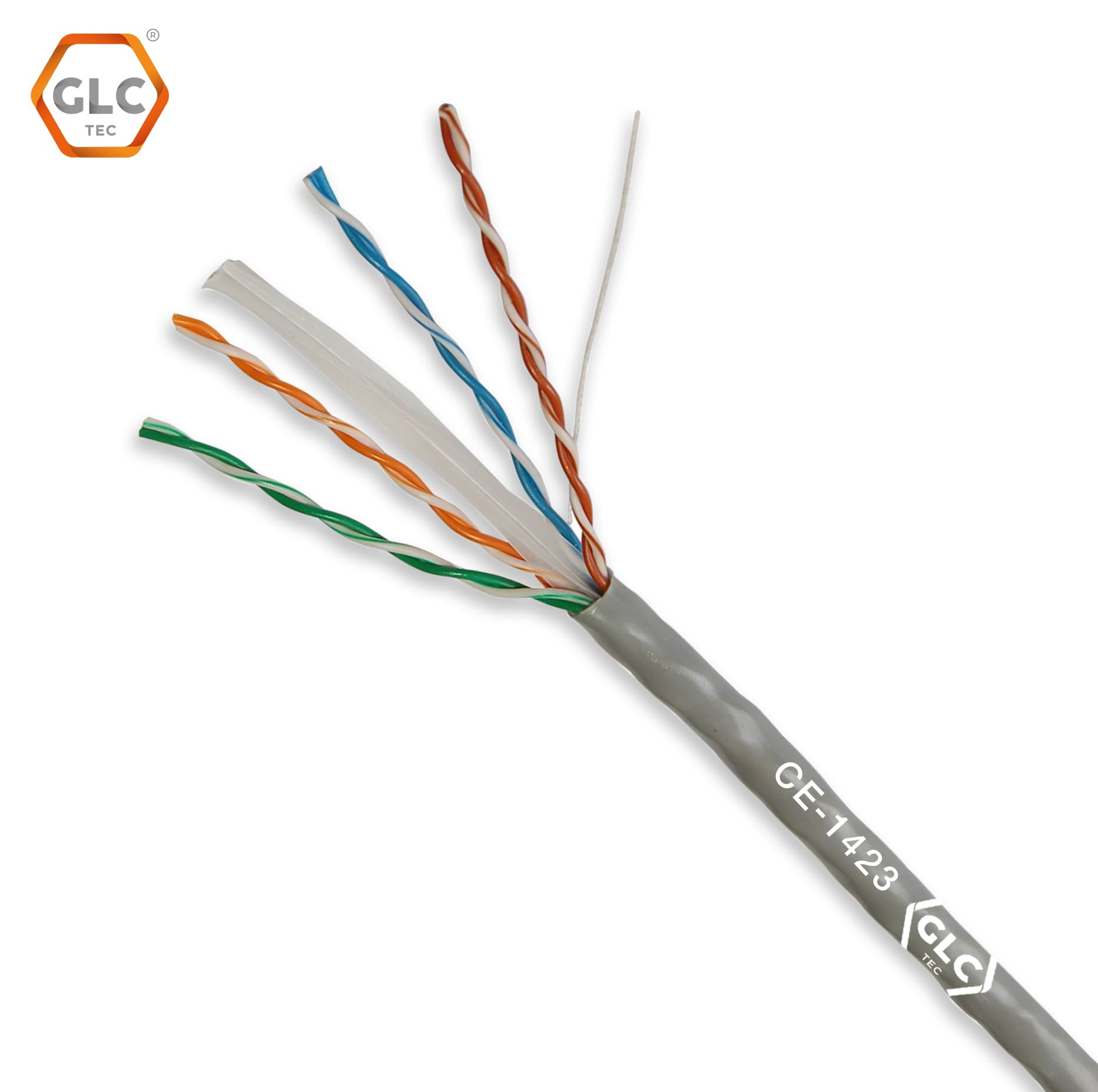 ROLLO DE CABLE UTP CAT 6 AWG23 EN 305MTS PARA USO DE INTERIOR
