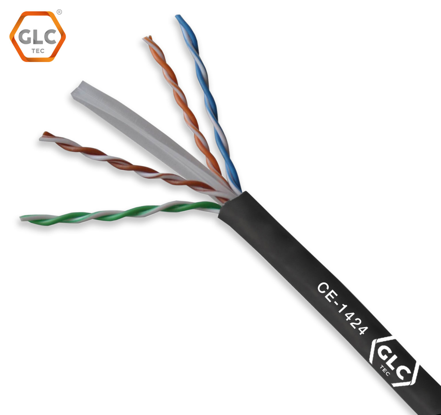 ROLLO DE CABLE UTP CAT 6 AWG23 - 305MTS USO INTERIOR Y EXTERIOR