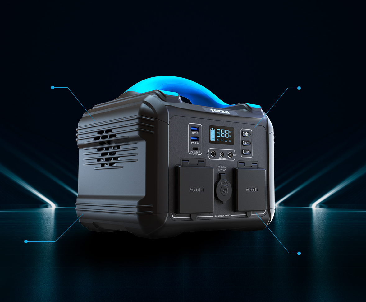 Forza Titan FPP-T300: Estación de Energía 300W Portátil