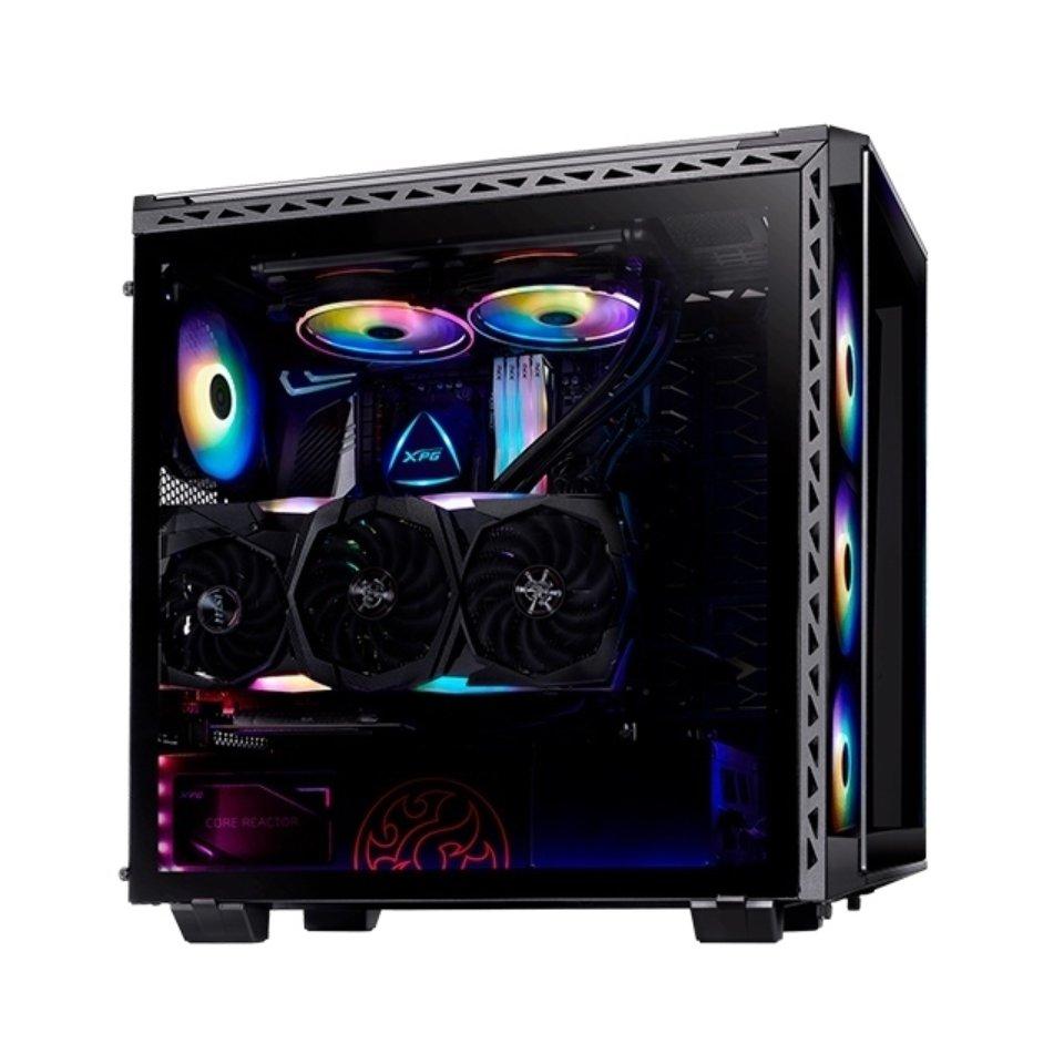 XPG BATTLECRUISER II NEGRO E-ATX TORRE MEDIA 3.5INCX2 3 E/S: USB-