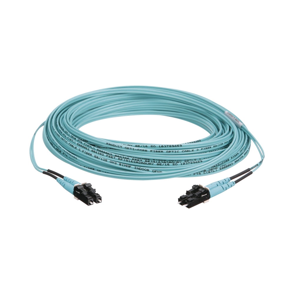 PATCH CORD DE FIBRA LC-LC MULTIMODO DUPLEX 10 METROS REF. FX2ERLN