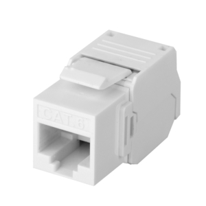 MODULO JACK KEYSTONE CAT6 (TOOLLESS) CON TERMINACION EN ANGULO 18