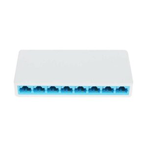 SWITCH MERCUSYS DE ESCRITORIO 8 PUERTOS COLOR BLANCO MODELO: MS10