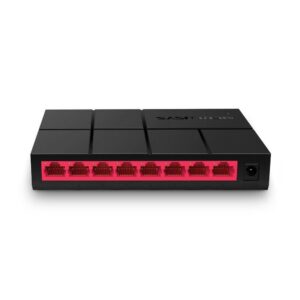 SWITCH MERCUSYS DE ESCRITORIO DE 8 PUERTOS GIGABIT CAJA PLASTICA