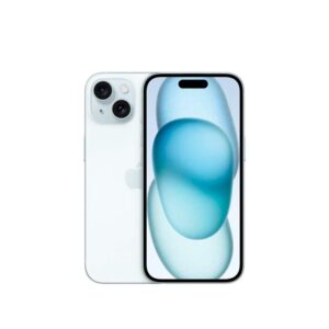 CELULAR APPLE IPHONE 15 DE 128 GB AZUL MODELO: MTP43BE/A