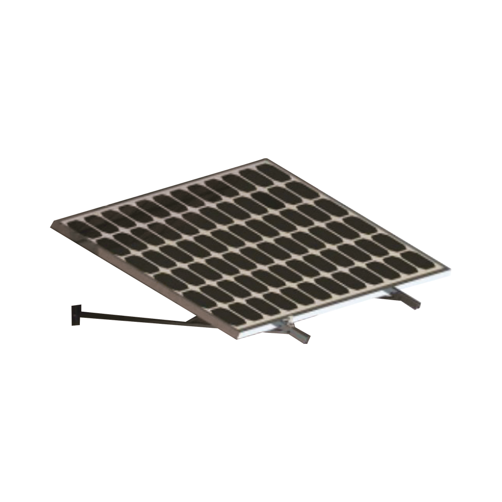 MONTAJE PARA MODULOS SOLARES EN MURO CON ESPESOR DE 30-35 MM RIEL