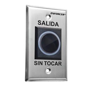 BOTON DE SALIDA SIN CONTACTO / 6 A 12 CM / TIEMPO AJUSTABLE 0.5-3