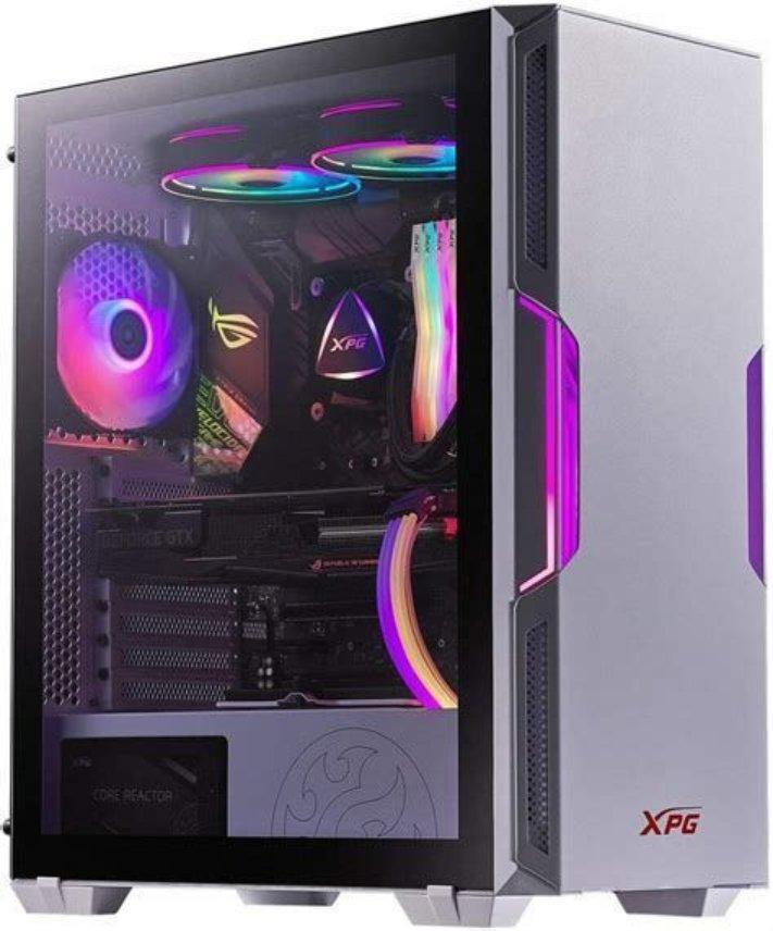 CHASIS GAMER XPG BY ADATA STARKER BLANCO / ATX / VIDRIO TEMPLADO