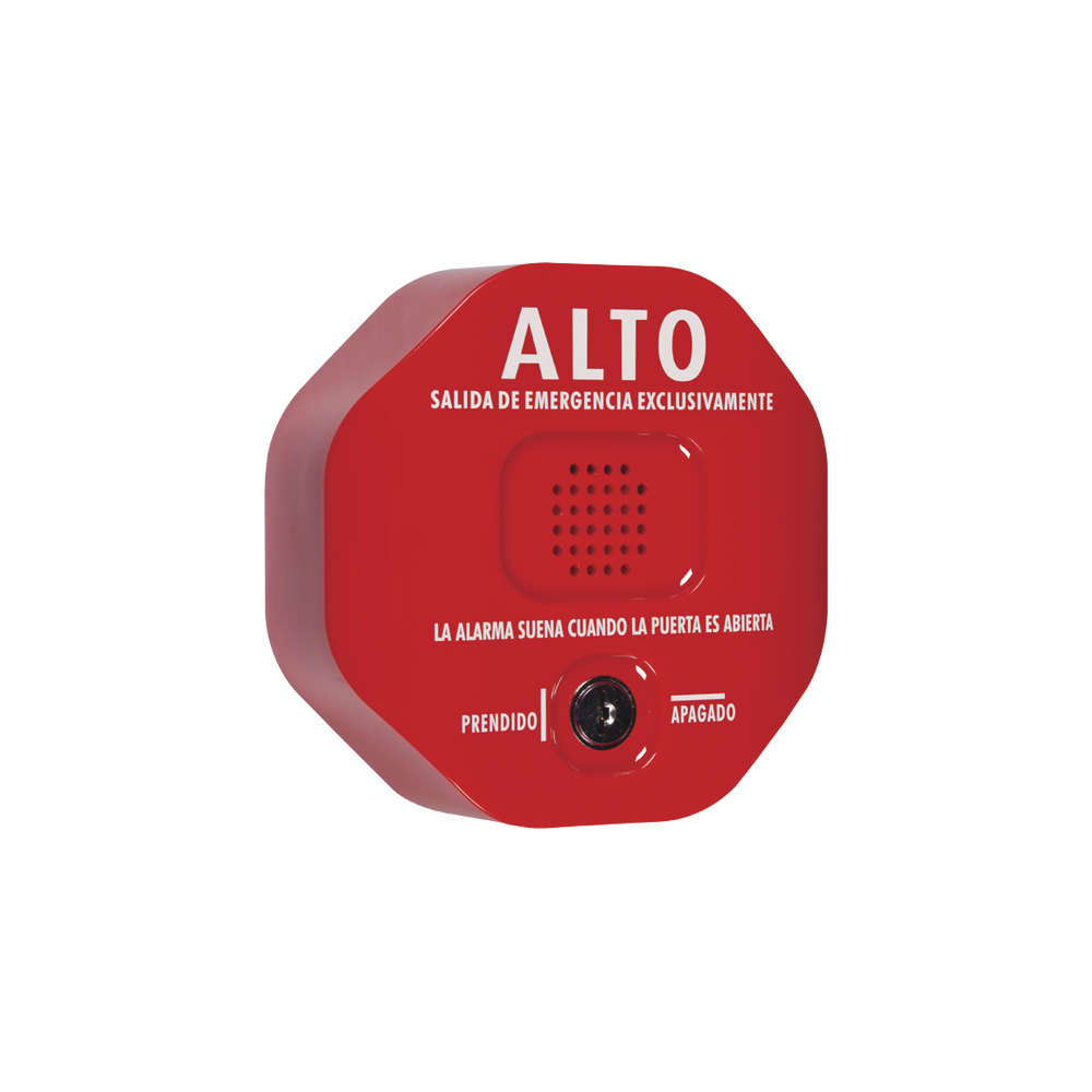 ANUNCIADOR AUDIBLE PARA SALIDA DE EMERGENCIA TEXTO EN ESPA OL MOD