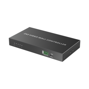 CONTROLADOR DE VIDEOWALL 2X2 MULTIPLES MODOS DE VISTA AUDIO 3.5MM